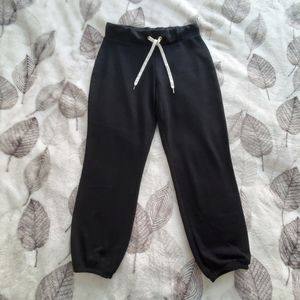 Old Navy Black Sweatpants Cropped or Petite